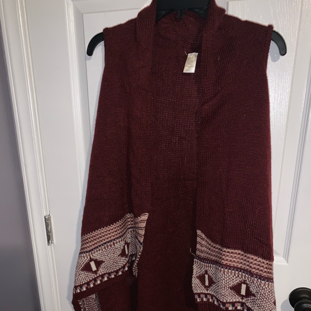 Sweater Vest with Tassels